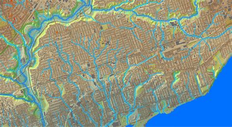 Cityfloodmapcom Toronto And Mississauga Lost Rivers And Urban Flooding