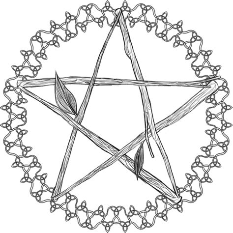 Celtic Pentagram Plain By Flamedraconian On Deviantart