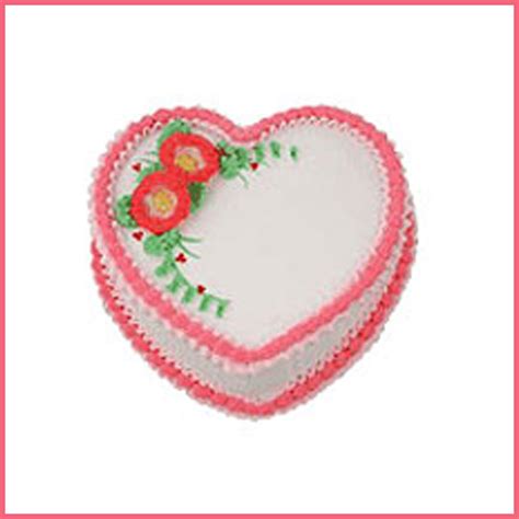 Heart Shape Cake | Buy Heart Shape Vanilla Cake