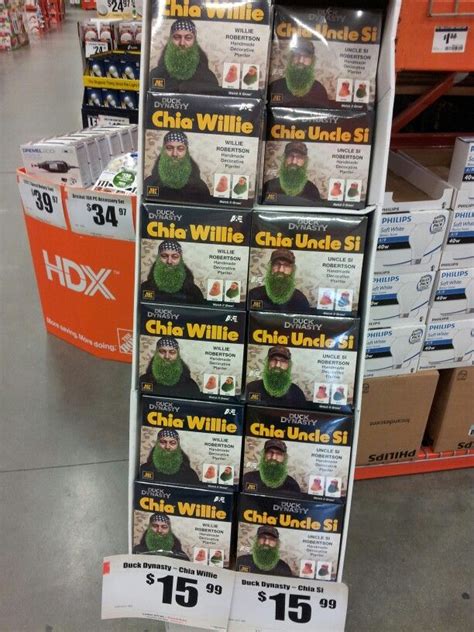 Duck Dynasty Chia Pets At Home Depot Hilarious Chia Pet Duck