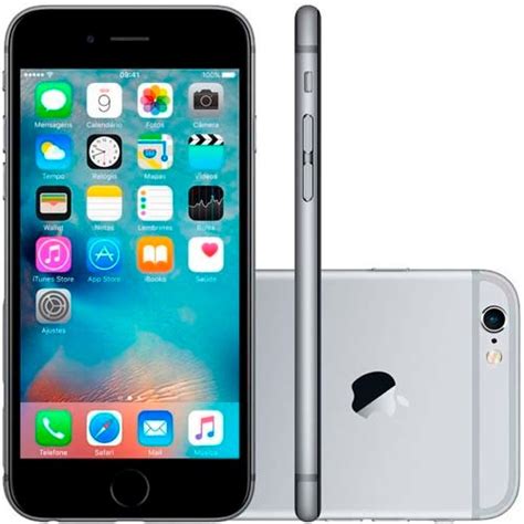 Apple Iphone 6s Plus 64gb Cinza Espacial Tela 5 5 R 2 899 00 Em