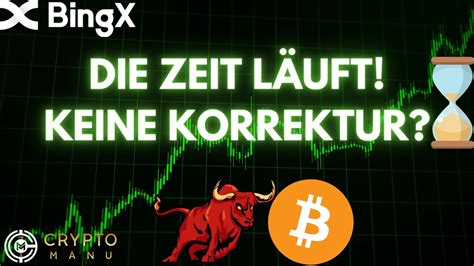 Bitcoin Die Zeit LÄuft Ab ‼️💥 Ist Die Korrektur Vorbei Us Market Crash⚠