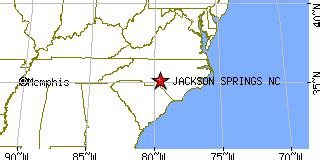 Jackson Springs, North Carolina (NC) ~ population data, races, housing ...