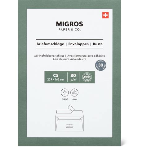 C Recycling Enveloppes Sans Fen Tre Migros