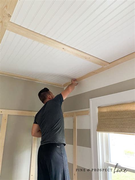 How To Install A Beadboard Ceiling Artofit