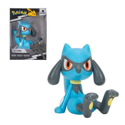 FIGURA VINILO 10 CM POKEMON RIOLU Jugueterías Ansaldo