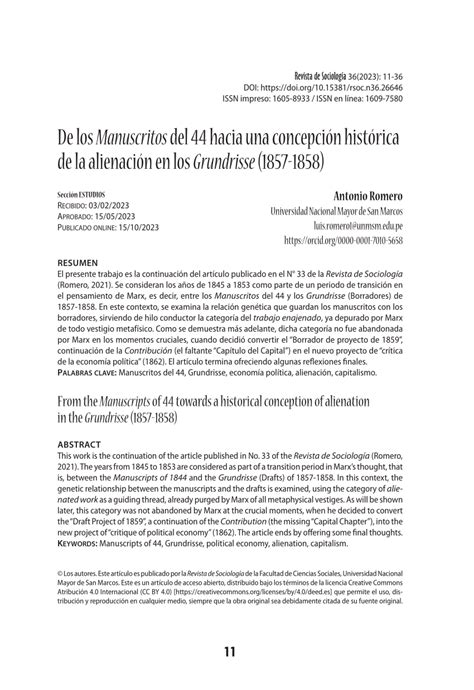 PDF De los Manuscritos del 44 hacia una concepción histórica de la