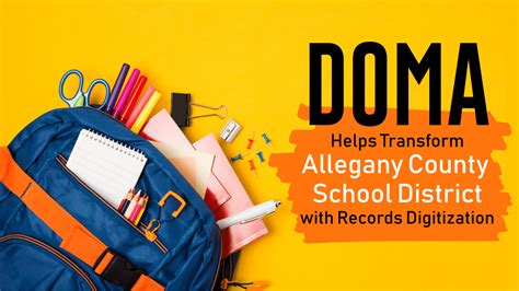 Allegany County School District Modernize with DOMA Digital Services