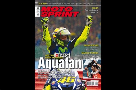 Il numero 35 di Motosprint è in edicola