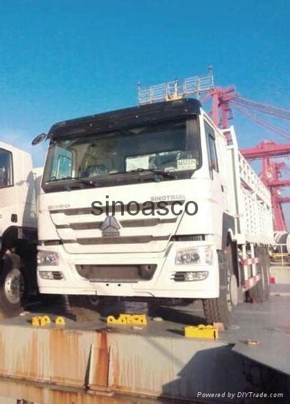 371hp Sinotruck Howo Heavy Truck Cargo Truck For Ethiopia Market