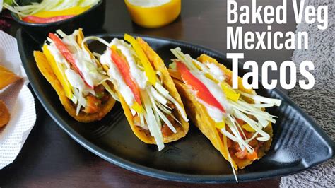 Baked Veg Tacos Recipe Baked Veg Mexican Tacos Healthy Veg Taco