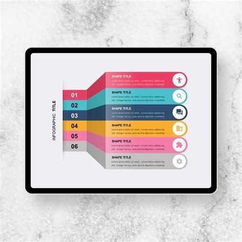 Linear Impact List Powerpoint Templates Powerpoint Templates