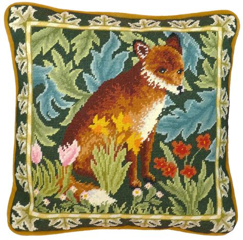 Bothy Threads Woodland Fox Needlepoint Kit 14in Tapestry Kits