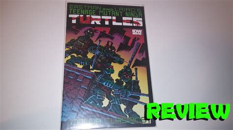 Teenage Mutant Ninja Turtles Color Classic Issue Review Youtube