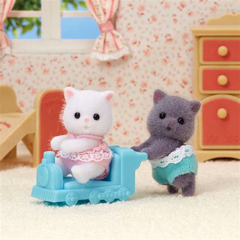 Calico Critters Persian Cat Twins - Smart Kids Toys