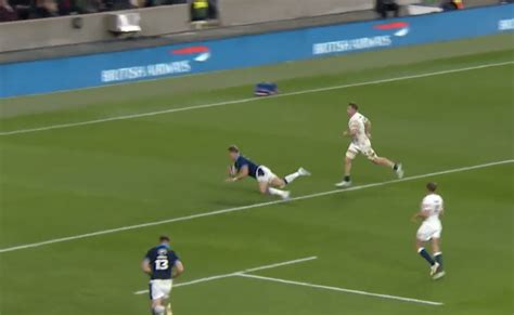 Watch Stunning Duhan Van Der Merwe Try Against England