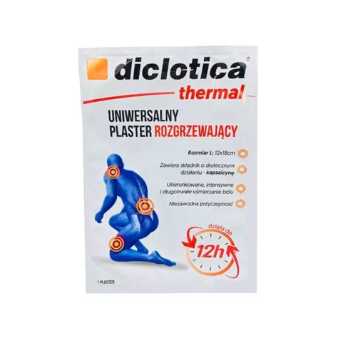 Diclotica Thermal Uniwersalny Plaster Rozgrzewaj Cy Na B Le