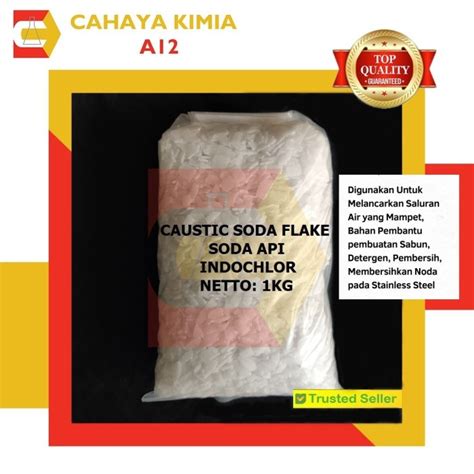 Unique Caustic Soda Flake Soda Fire Ex Indochlor 1kg Shopee Malaysia