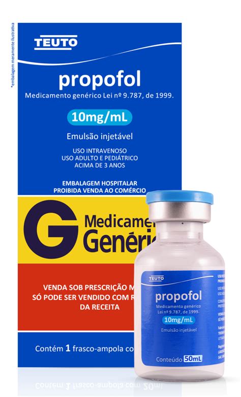 Propofol AnÉstesico Parenteral Portal Teuto Digital