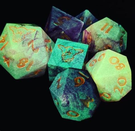 Glow In The Dark Dice 2