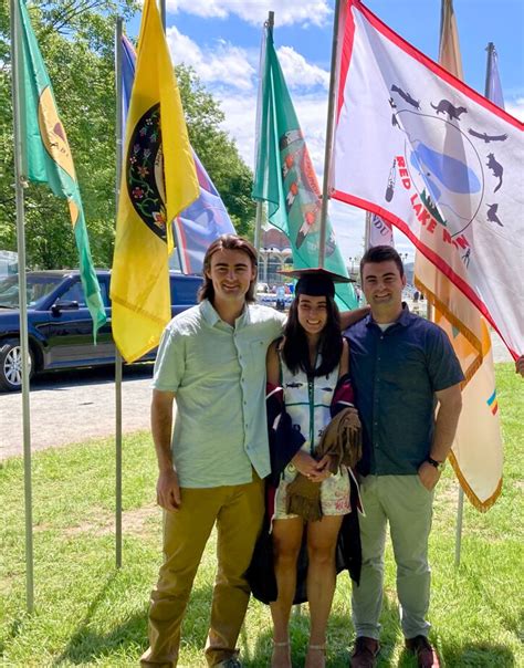 Maeve Kathleen Fairbanks flies Red Lake Nation Flag during her 2022 ...