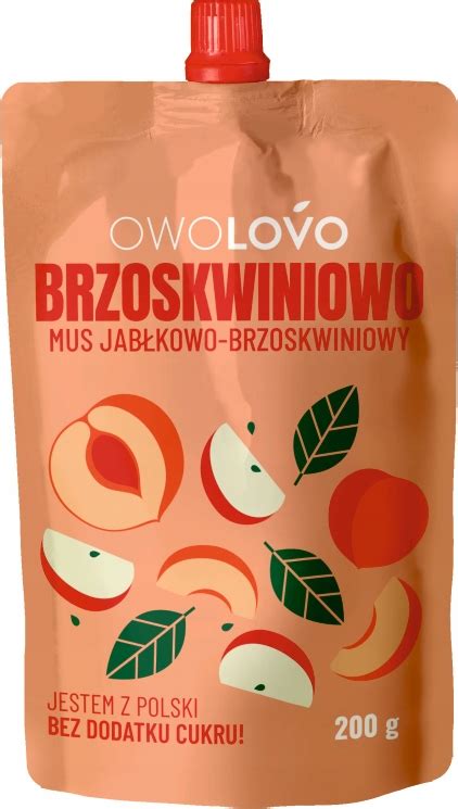 Mus Deser Owocowy Dla Dzieci Owolovo Brzoskwi G Allegro Pl