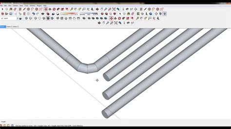 Pipe Work Geo Modeling Sketchup Youtube