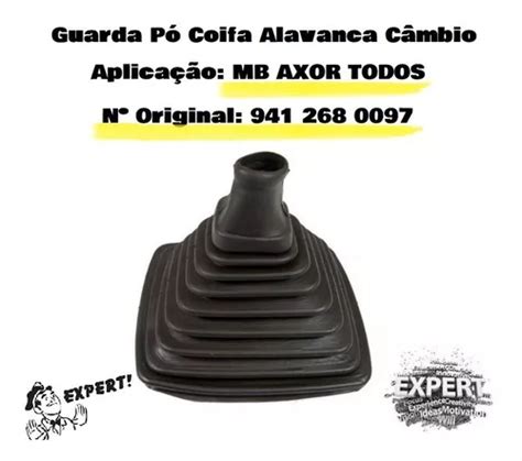 Guarda P Coifa Alavanca C Mbio Mb Axor Mercadolivre