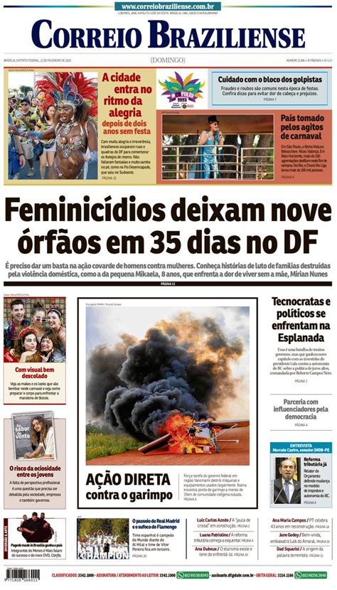 Fábio Felix on Twitter A matéria de capa do correio de hoje também