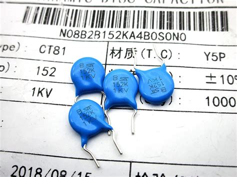 Wholesale High Voltage Ceramic Capacitor K V Nf Y P Mm