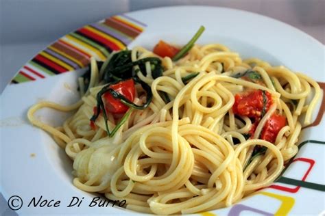 Spaghetti Tricolore Ricetta Primo Piatto Noce Di Burro