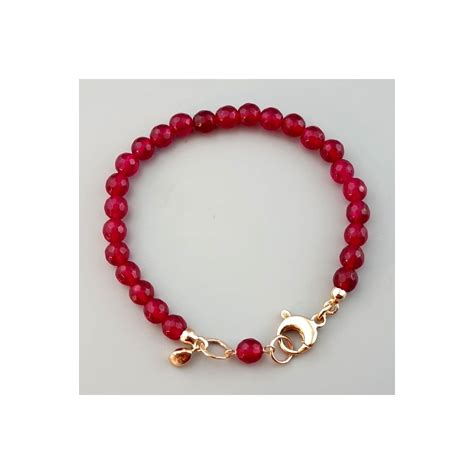 Bracciale Easy agata ruby 6 mm Marakò Gioiello Italiano Gioielli in