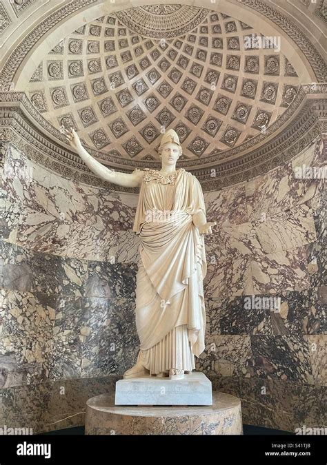 Athena Statue Louvre Hi Res Stock Photography And Images Alamy