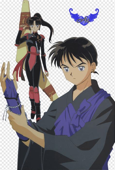 Miroku Sango Shippo Png Pngwing