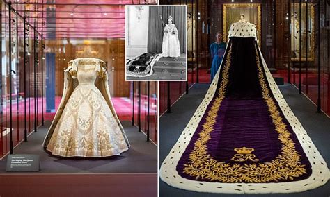 Queen S Coronation Dress And Jewels Go On Display At Windsor Castle