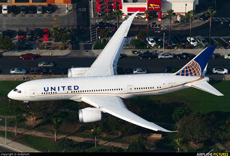 N45905 United Airlines Boeing 787 8 Dreamliner At Los Angeles Intl