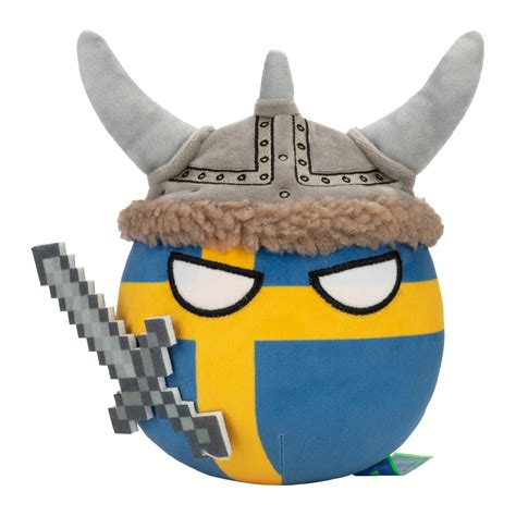 Sweden Ball Plush Makeship