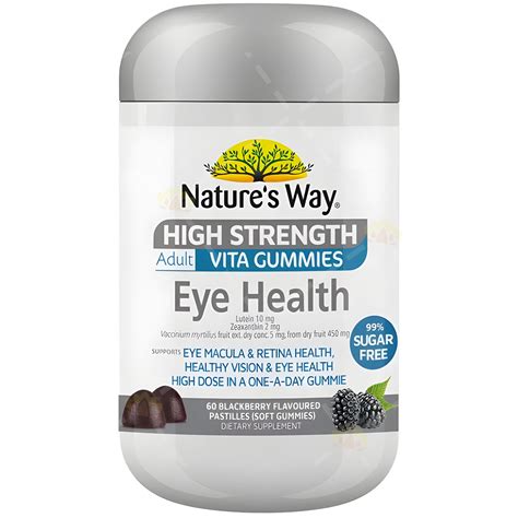 Nature S Way High Strength Adult Vita Gummies Eye Health Gummies