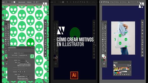 C Mo Crear Motivos O Patrones En Illustrator Tutorial R Pido Y