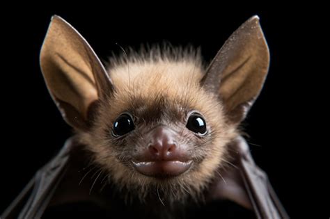 Premium Photo | A bat with a big nose and big ears