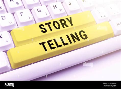 Text Caption Presenting Story Telling Concept Meaning Narrative Style