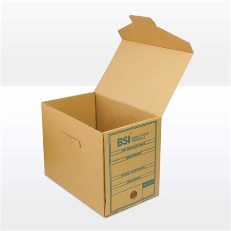 Jual Kardus Arsip BSI 38x23x28 Cm Dus File Arsipbox Filebox Kotak