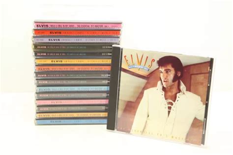 LOT DE 16 CD Elvis Presley Collection The Essential Bon état EUR