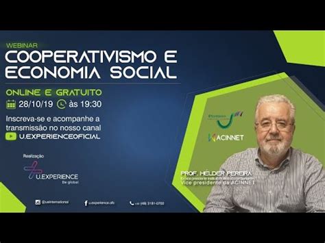 Cooperativismo E Economia Social Youtube