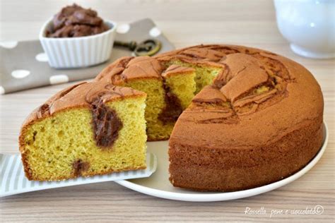 Torta Nua Di Ricotta E Nutella In Minuti Senza Burro Nella Ricetta