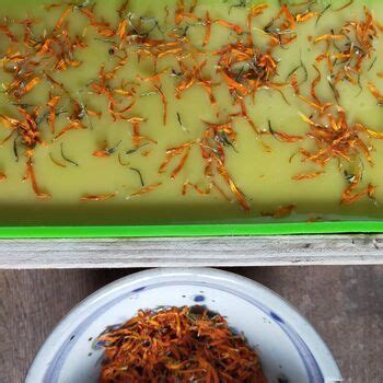 Orange Lemon And Calendula Goats Milk Soap By NUDE BOTANICALS By Lucy