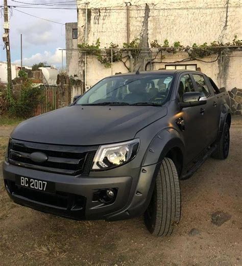 Ford Ranger Fitted With Sonar Headlight And Fenders Via Protuning