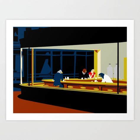 Best Nighthawks Art Movement You Can Get It Free Artxpaint Wallpaper