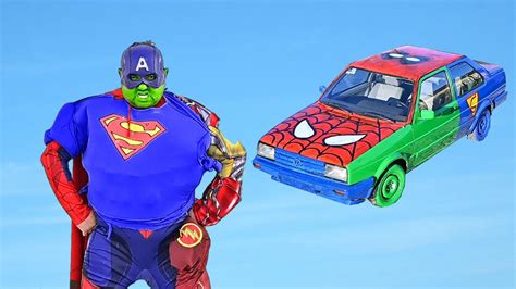 Superheroes Car Youtube