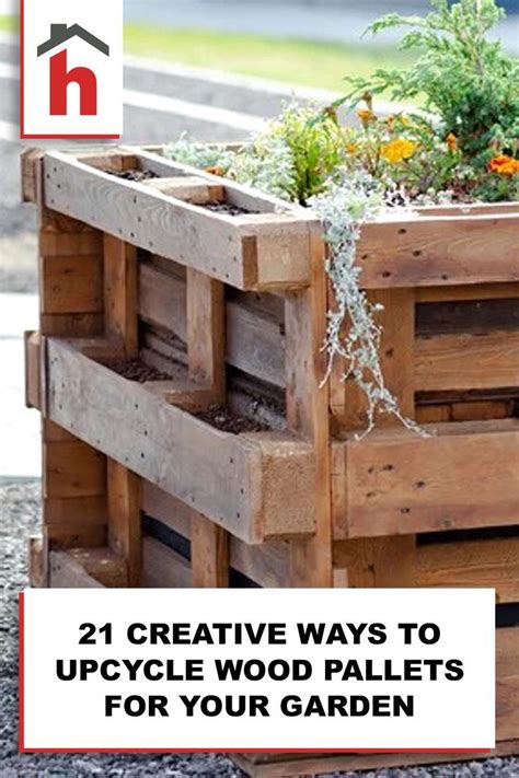 Creative Ways To Upcycle Wood Pallets For Your Garden